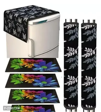 Trendy Polyester Fridge Cover Pack Of 7-thumb0