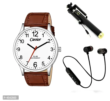 Mens Stylish and Trendy Analog Watch with Accessories (Combo)