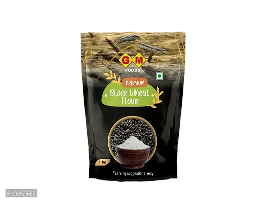 Gm Foods Black Wheat Flour 1 Kg (Pack Of 1)