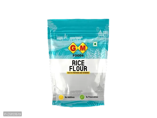 Gm Foods Rice Flour Atta 500 Gram (Pack Of 1)-thumb0