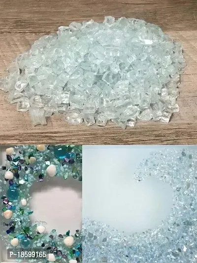 Beads  Crafts: Glass Granules/Pieces/Glitters for Resin Art, Decoration, DIY Art  Craft (Pack of 200 GMS)