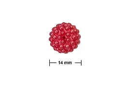 Beads  Crafts Fruit Shape Round Acrylic Beads for Art and Craft, Jewellery Making 14mm (Pack of 50 GMS, Approx 45 Pcs)-thumb3