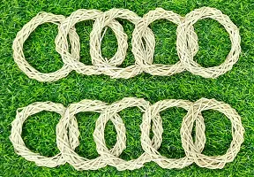 Beads  Crafts Willow Wreath Pieces 6 Inches (Set of 10 Pcs)-thumb1