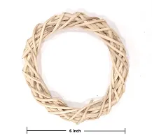 Beads  Crafts Willow Wreath Pieces 6 Inches (Set of 10 Pcs)-thumb2
