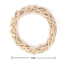 Beads  Crafts Willow Wreath Pieces 4 Inches (Set of 10 Pcs)-thumb2