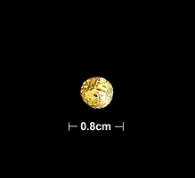 Beads  Crafts: Golden Hollow Round Filigree Ball Spacer Beads Jewelry Findings 10mm (Pack of 50 GMS)-thumb2