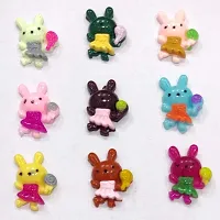 Beads  Crafts: Miniature Dolls/Craft Accessories/Hair Accessories, DIY Decoration, Made of Plastic 2.5cm (Pack of 60 Pcs.)-thumb1