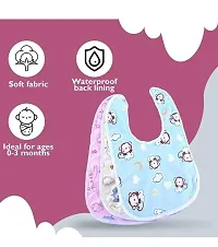 Baby Fastdry Bibs (3 pcs) | Feeding Infants and Toddlers| 0-2 Years | Waterproof, Spill Resistant Bibs| Useful Baby Shower Gift| Pocket-Friendly | Infant Apron | Soft Infant Cotton (3)-thumb2