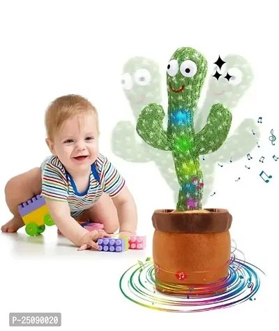 Talking Cactus for Kids Dancing Cactus Toys Can Sing Wriggle  Singing Recording Repeat What You Say Funny Education Toys-thumb0