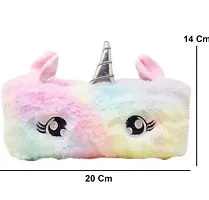 Unicorn Fur Pouch for Stationery and Make Up Accessories-thumb2