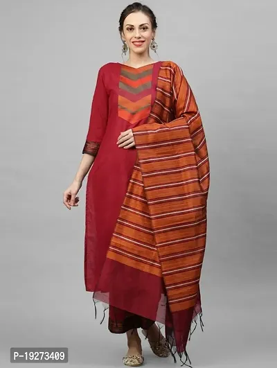 Fancy Cotton Kurti With Dupatta for Women