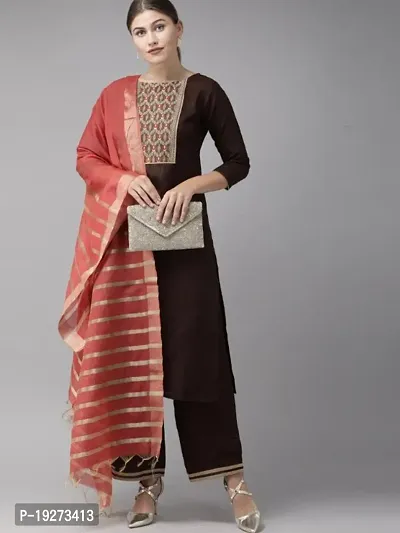 Fancy Cotton Kurti With Dupatta for Women