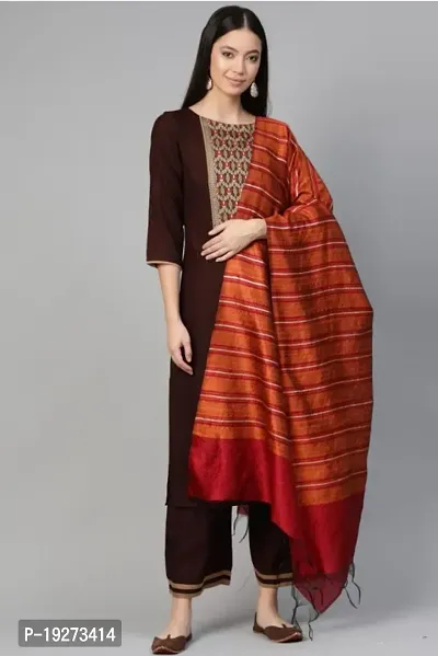 Fancy Cotton Kurti With Dupatta for Women