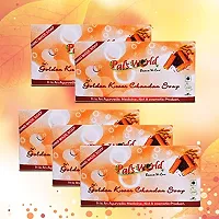 Pal's World Summer Glowing Skin Care Golden Kesar Chandan Soap - Pack of 5-thumb1