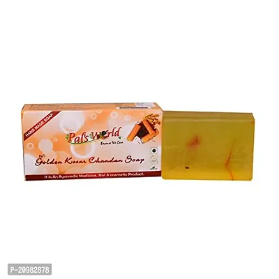 Pal's World Beauty Care Women Facial Soap Golden Kesar - Pack of 5-thumb2