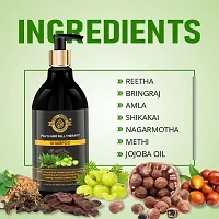 Pal's World Amla Reetha Shikakai Shampoo, With bringraj, Nagarmotha, Methi  Jajoba Oil Ayurvedic Hair Fall Shampoo For Hairfall Control  Strengthen Hair Root For All Hair Types For Women Men - 300 ml-thumb4