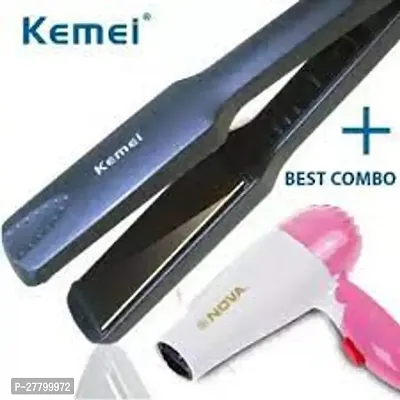 Modern Hair Styling Hair Dryer with Straightener-thumb0