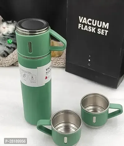 New Vacuum Flask Set Stainless Steel with Cup for Coffee-thumb0