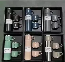 New Vacuum Flask Set Stainless Steel with Cup for Coffee-thumb1