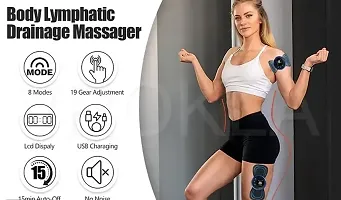 Wireless Portable Neck Massager with 8 Modes and 19 Strength Levels Rechargeable Pain Relief EMS Massage Machine-thumb1