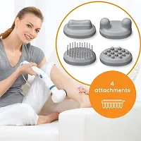 Rotating Massage Head, 4 Interchangeable attachments  3 Function Levels-thumb2