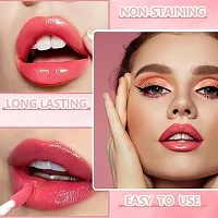 Mini Liquid Lipstick, Korean Lip Gloss Moisturizing Multi-Use Lip and Cheek Tint-thumb1