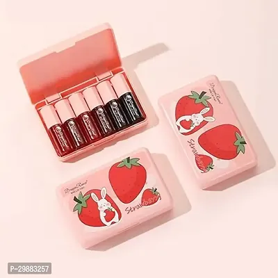 Mini Liquid Lipstick Korean Lip Gloss Moisturizing Natural Multi-Use Lip and Cheek Tint