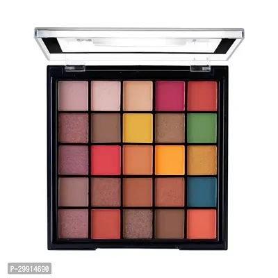 Makeup Kit With 25 Eyeshadow, Blusher, Highlighter,-thumb0