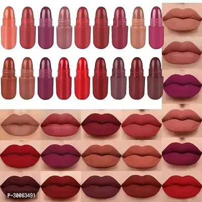 18Pcs Mini Pills Lipstick Capsule Set for Women