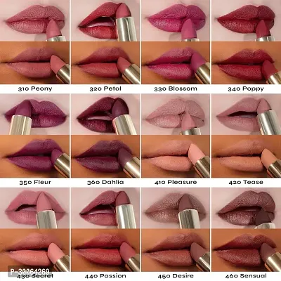 6Pcs Nude Brown Pink Purple Rose Red Mauve Matte Lipstick Sets for Women