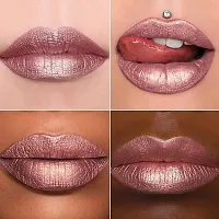 Pink Lipstick for Women Nude Pink Lipsticks Long Lasting, High Shine Glitter Lipstick-thumb1