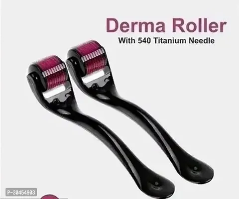 FLEETO Dermaroller 0.5mm DRS 540 micro needle derma roller body face hair micro needle-thumb0