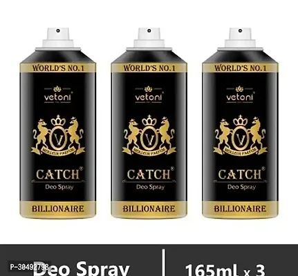 Billionarire Body Spary for Men (pack of 3)(495 Ml)-thumb0