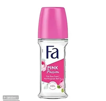 Fa Deodorant Roll-On Pink Passion Floral Fragrance Deodorants And Antiperspirants-thumb0