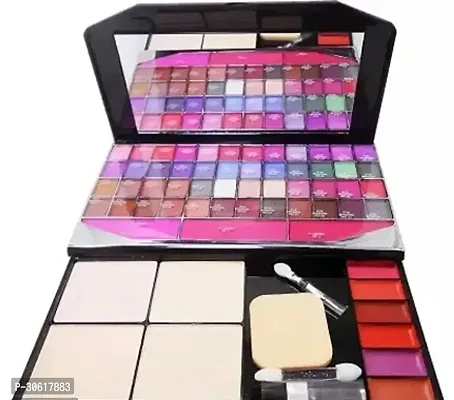 Tilkor Makeup Kit With Eye-Shadows, Lip Colors, Blushes, Brushes And Blender-thumb0