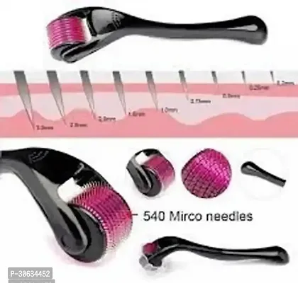 FLEETO Dermaroller 0.5mm DRS 540 micro needle derma roller body face hair micro needle