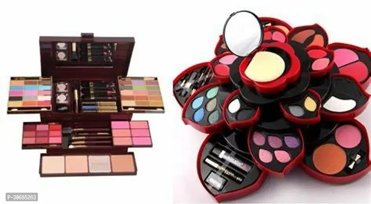 Make Up Kit Set Flower Design For Beauty Fancy Collection Art-thumb0