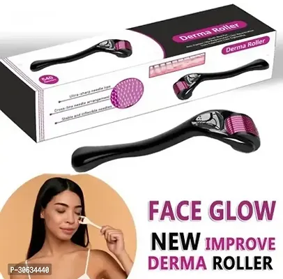 FLEETO Dermaroller 0.5mm DRS 540 micro needle derma roller body face hair micro needle-thumb0