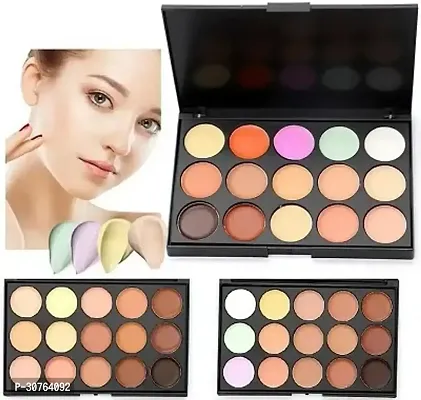 The Medium To Dark Shade 15 Colour Whitening Concealer Make Up Palette Concealer-thumb0