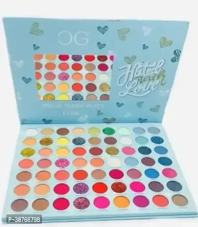 eye shadow palette filled with 60 intensely-pigmented eyeshadow shades