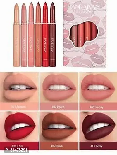 Combo Power Bullet Matte Lipsticks Set Of 6