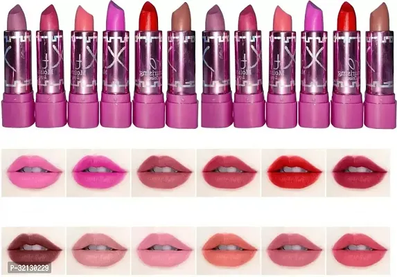 Mini Pocket Matte Lipstick Combo Set Of 12-thumb0