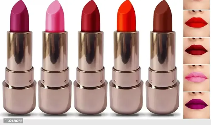 Long Lasting Lipstick Combo Set of 5-thumb0