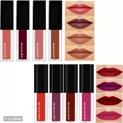 Long Lasting Lipstick Combo Set of 8-thumb0