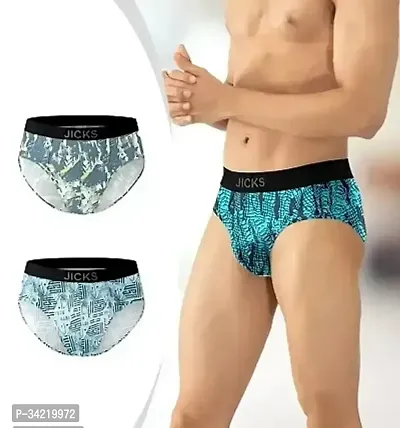 Stylish Multicolor Brief for Men, Pack of 3