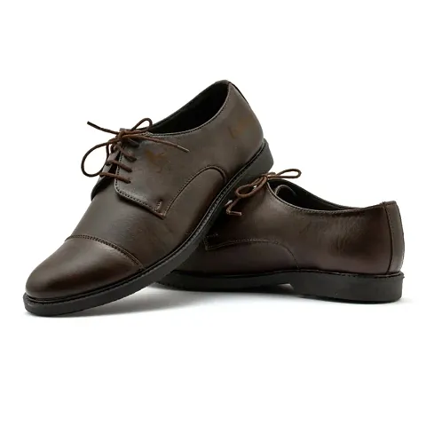 LeeRooy Men's Formal Derby Shoes OfficeWear Shoes for Men