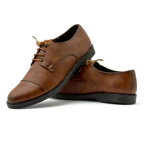 LeeRooy Men's Formal Derby Shoes OfficeWear Shoes for Men
