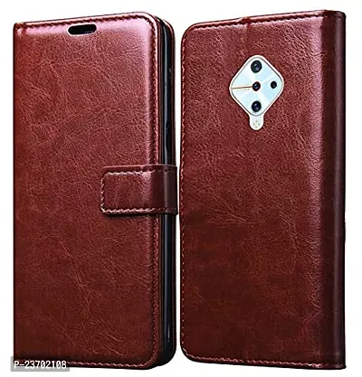 Rich Cell Shockproof Vintage Flip Back Cover For Asus Zenfon Max Pro M2 Black-thumb0