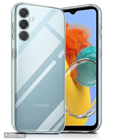 RichCell Soft Silicone|Perfect Fitting Hybrid Edge to Edge Side Protection Transparent Back Cover for Samsung M14 5G-thumb2