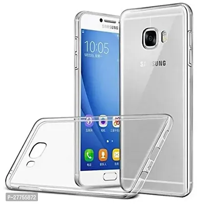 RichCell Soft Silicone|Perfect Fitting Hybrid Edge to Edge Side Protection Transparent Back Cover for Samsung J5 Prime